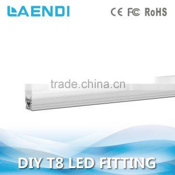 Microwave motion sensor1.5m t8 fluorescent lamp 40w with 100lm/w 80ra