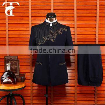 2015 new arrival oem african design Mix colors short sleeve safari suit for men                        
                                                Quality Choice