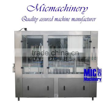 MIC-18-1 Micmachinery Germany standard factory produce zip top Can filling and capping machine for 1.5L 1000-1500Can/hr with CE