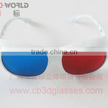 wholesale 3d plastic glasses support OEM