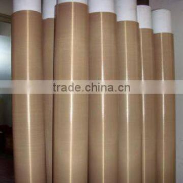 PTFE coated fiberglass fabric / thickness 0.13mm PTFE coated / ptfe coated fiberglass cloth