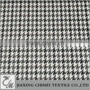 China supplier houndstooth thick polyester fabrics