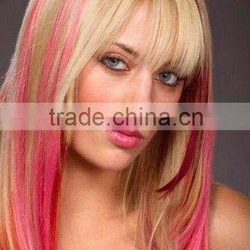 AAAAA alibaba express brazilian human hair colorful tape hair extensions