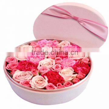 art paper lamination different type flower gift packaging box