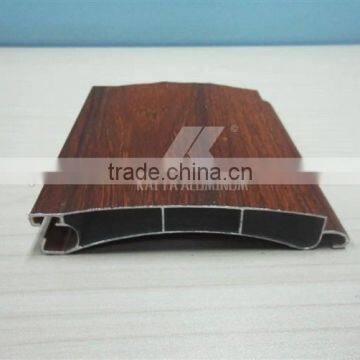 Factory Direct Sell Wood Grain Aluminum Roller Shutter photo-3