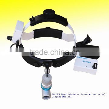 Rechargeable battery operated led surgical head lamp