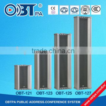 OBT-127 10w 20w 30w 40w Tweeter Outdoor Column Speaker for Street,Rail Way