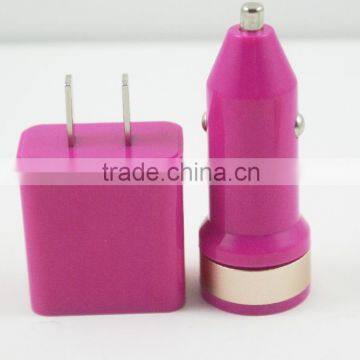 High Quality Multi-function Travel Set USB Wall Adapter Charger + USB Car Charger for Iphone 5 5s 5c 6 6 Plus Charger Cable photo-6