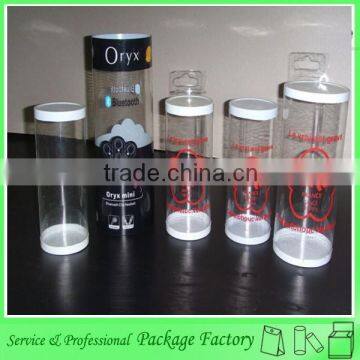 Personalized Custom Clear Plastic Cylinder Tubes photo-6