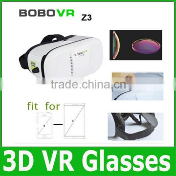 Newest Hot Xiaozhai Z3 3d glasses virtual reality VR Box Google Cardboard Oculus Rift for 4"~6" Smartphone