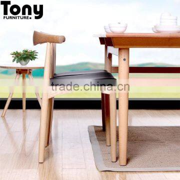 Classic Wood Living Furniture Elbow Wooden Chair photo-3