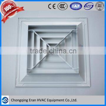 HVAC Aluminium Square Ceiling Air Diffuser for Ventilation photo-2