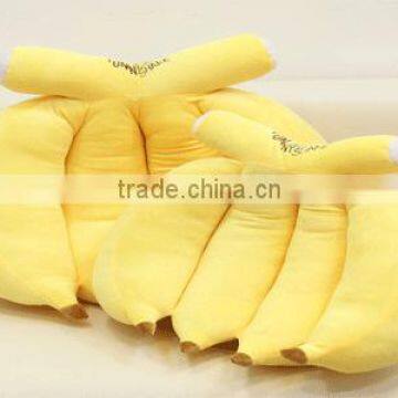 2016 new fashion factory promotion soft plush fruit pliiow for home decration