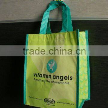 Recycle pet tote Bag with lamination