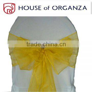 Wholesale Cheap Wedding Organza Chair Sash