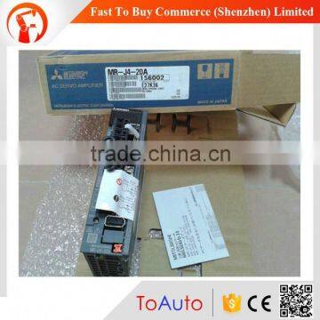 Original new MR-J4-20A 220v 200w mitsubishi ac servo motor drive                        
                                                                                Supplier's Choice