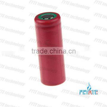 Flat top Sanyo Lithium battery cell 18500 1600mAh 3.7V rechargeable Li-ion battery