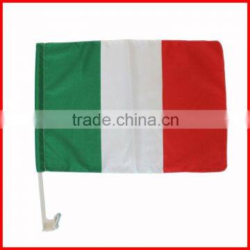 30*45cm green white red flag,Italy country flag,car hood flag