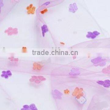 Cut-out curtain fabric