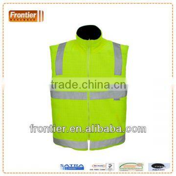 High Visibility reflective safety vest, fire retardant and antistatic vest