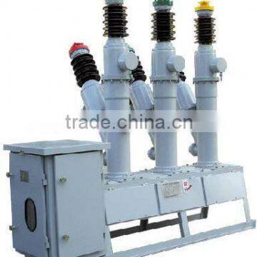 Outdoor SF6 circuit breaker, 12kv, 24kv, 36kv, LW8-40.5 type