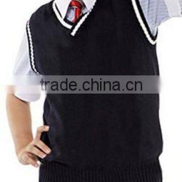 Boy's School Uniform Sweater V Neck photo-5