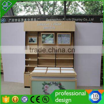 Mdf Wooden Stand Display For Book Shops Stand Rack Exhibition Display Customized Wooden Steel Store Fixture