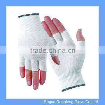 String Knit Mens Fingerless Gloves Cleanroom Lint Free Gloves