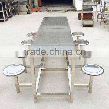 New Modern Design Dining Table/hot Selling Stainless Steel Table photo-2