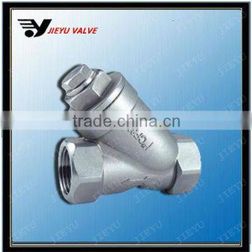 Stainless Steel Y-type Strainer Female Threaded Oil Water Strainer