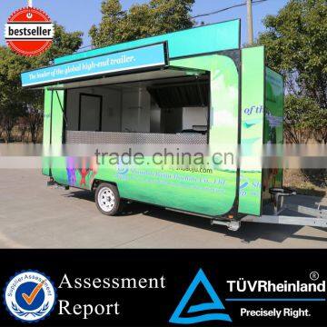 2015 HOT SALES BEST QUALITY Pushed Food Car Food Vending Car CE ISO UL EEC Food Car photo-6