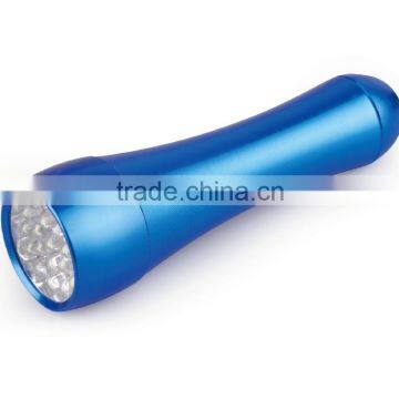 OEM Customized Logo Promotional Mini 21 LED Aluminum Flashlight