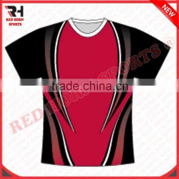 Customized Sublimation Soccer Jersey / Shirt, Moisture Wicking Fabric is used