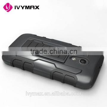 GuangZhou Manufacturer Wholesale Custom Cheap pc Silicone Heavy Duty Hybrid Armor Kickstand Phone Case for Motorola Moto G Quality Choice photo-5