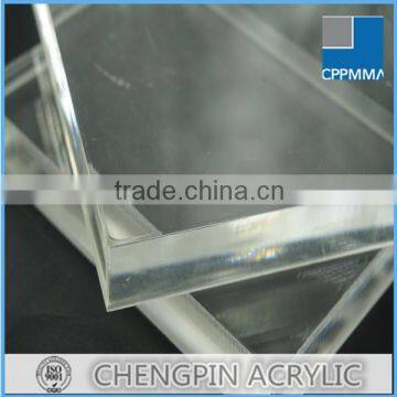 thick transparent acrylic plexiglass