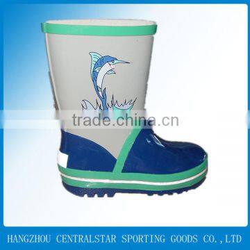 new funny design waterproof rain boots rubber custom