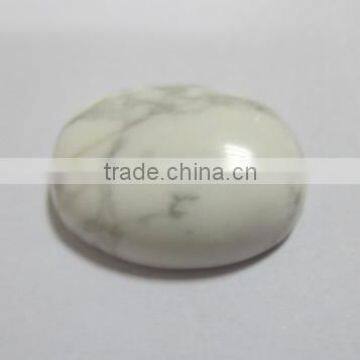 White Howlite 18*25mm oval cabs-loose gemstone and semi precious stone cabochon beads for jewelry components