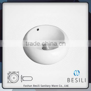 Popular design wash basin round stone basin without tap hole D8216C