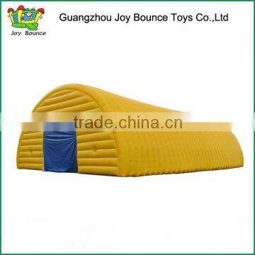 giant inflatable warehouse yellow tent for storage