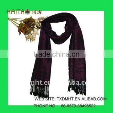 new style jacquard women's fashion rayon scarf