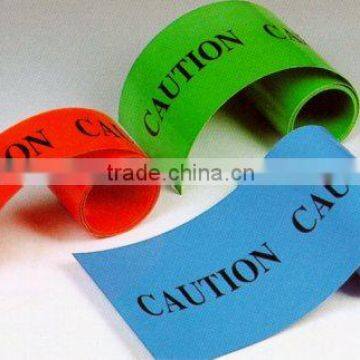 PE detection warning tape for security & protection