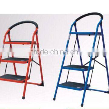 cheapest price step ladder with pipe tube handle 2016