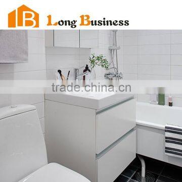 China Wholesale Easy clean new design hotel style stainless bathroom cabinet