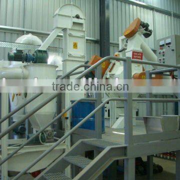 Ideal Complete Cotton Stalk Pellet Processing Line for sale