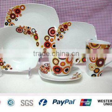 PASS TEST Brand Names of Dinner Sets, Germany Dinner Set Porcelain, Square Dinner Set photo-3