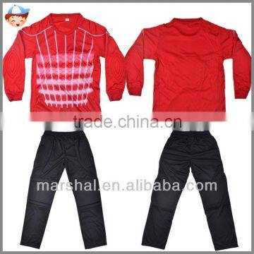 Bulk Quantity In Stock Top Quality Youth Goalie Soccer Goalkeeper Uniforms