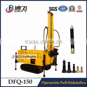 Rock drilling machine DFQ-150 Crawler drilling rig, borehole drilling machine price