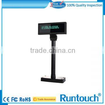 Runtouch RT-V220 VFD Customer Pole Display for Point of Sale Sysmtem, Embedded POS