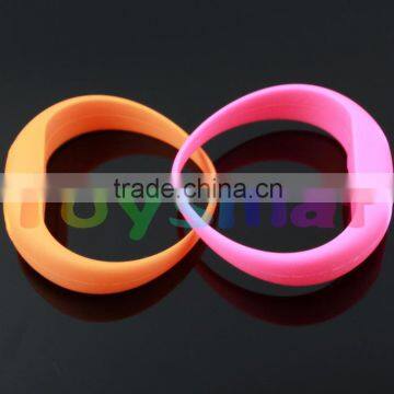 Safety Slap LED Silicone Bracelet, Cheap Custom Silicone Slap Bracelet, Cool Men's Silicone Bracelet photo-5
