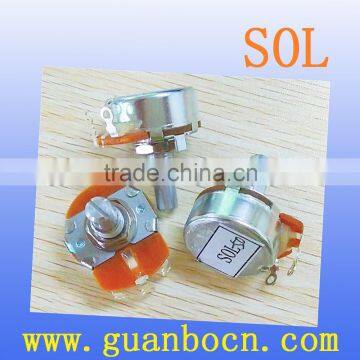 SOL-5w wirewound resistor-24mm Potentiometers Rotary Potentiometers resistor wirewound potentiometer